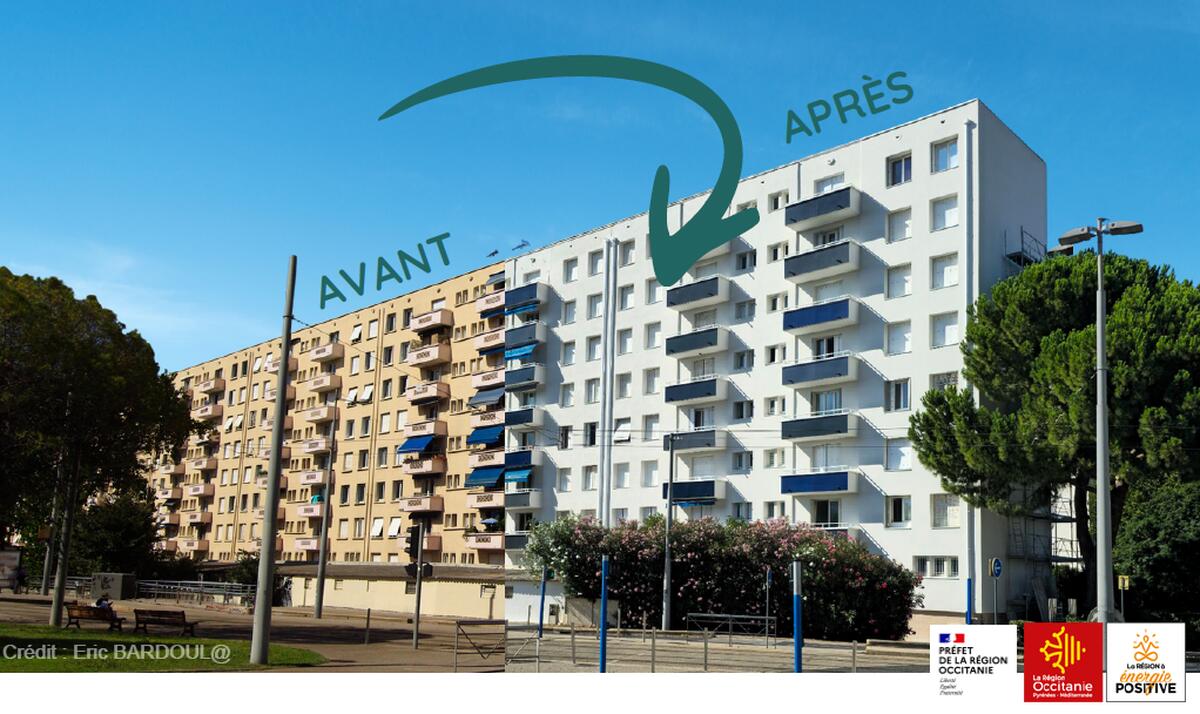 REX ocre l'esplanade montpellier