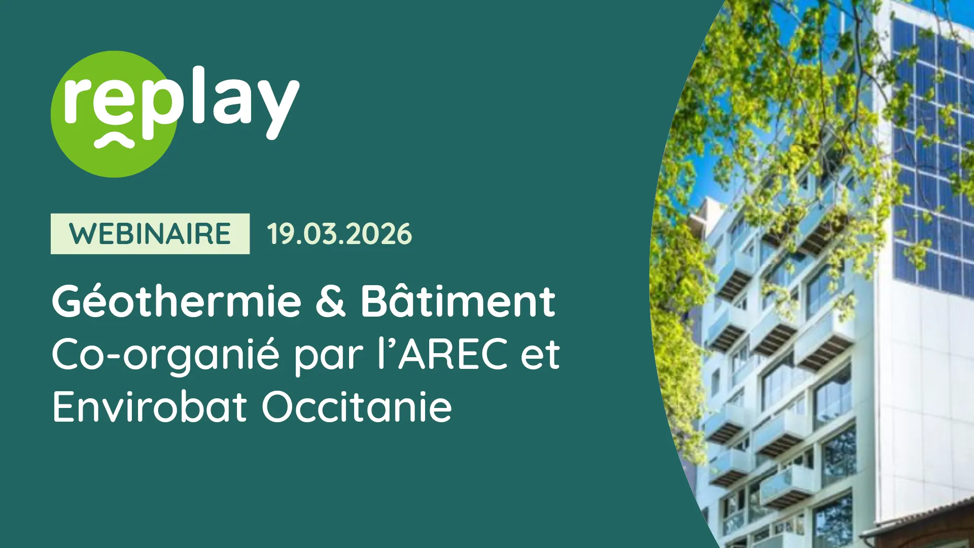 webinaire geothermie