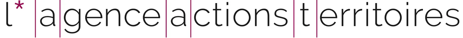 Logo de L'AGENCE ACTIONS TERRITOIRES