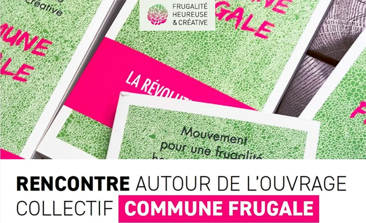 "Commune Frugale" : retour sur les événements autour de la sortie du livre