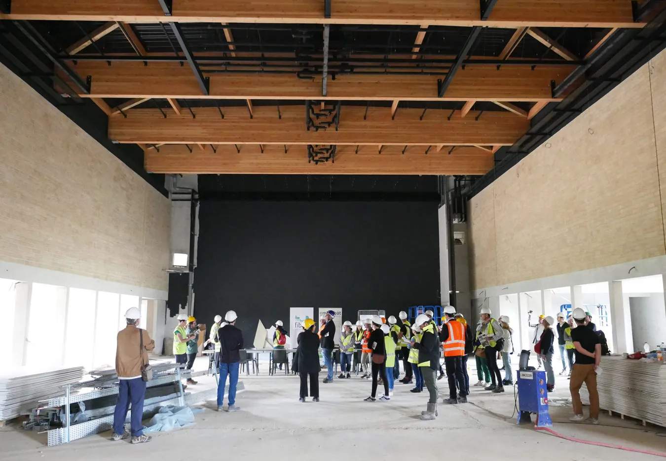 Retour sur | Visite du chantier BDO du Pôle Socio-Culturel à Venerque (31)