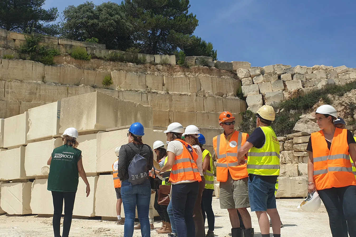 Retour sur | Visite construction en pierre massive autour de Montpellier (34)