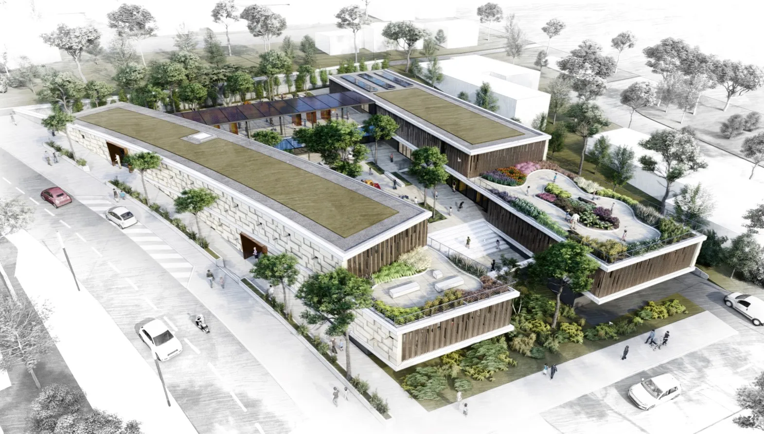 Groupe scolaire Laurent Ballesta | Gigean (34) - Logo