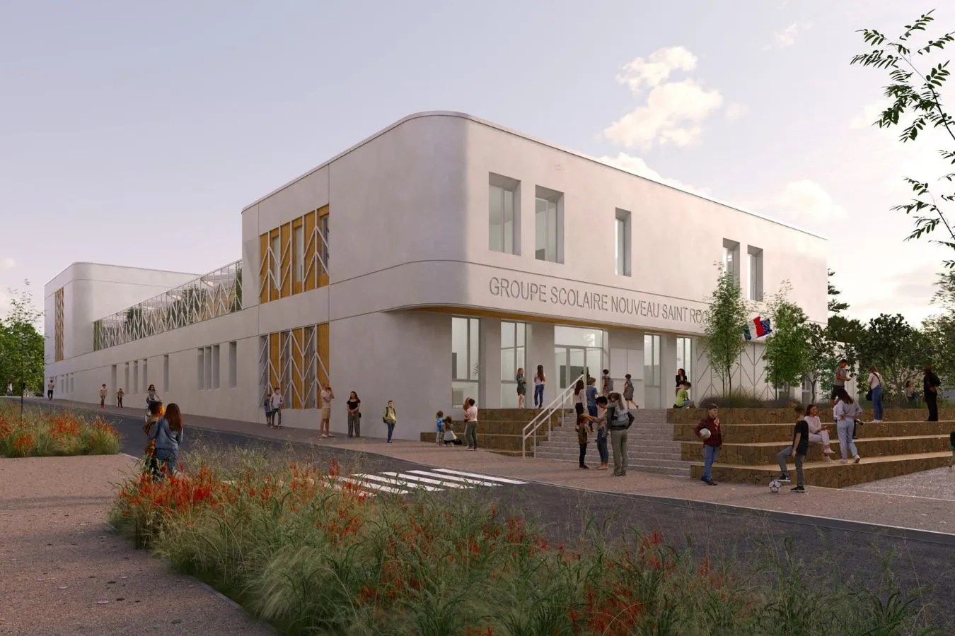 Groupe scolaire Isaac-Scholl | Montpellier (34) - Logo