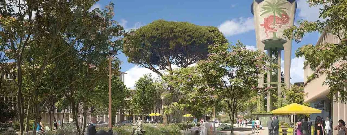Marché gare | Nîmes (30) - Logo