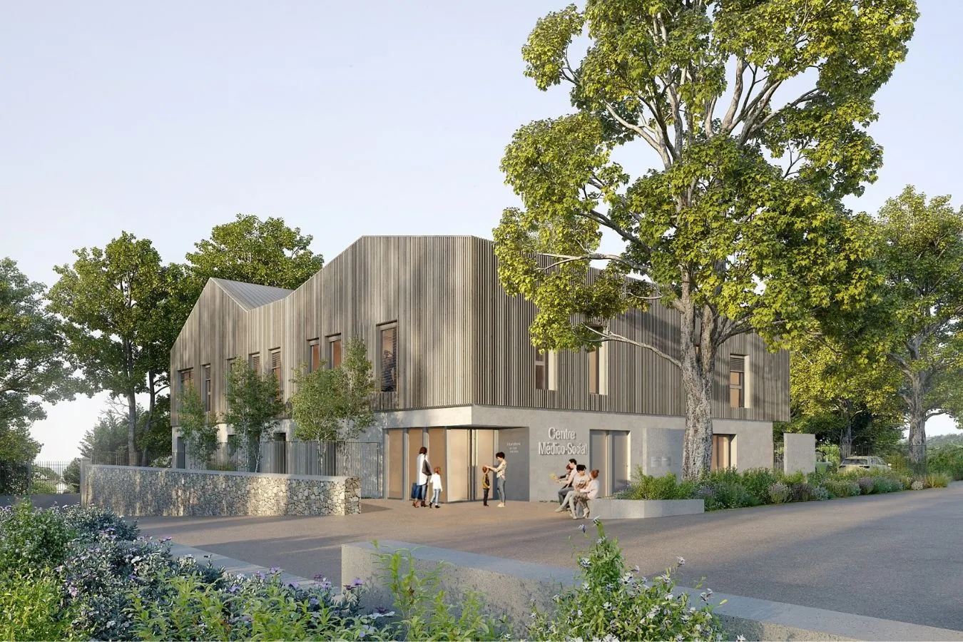 Centre médico-social | Saint-Hippolyte-du-Fort (30) - Logo