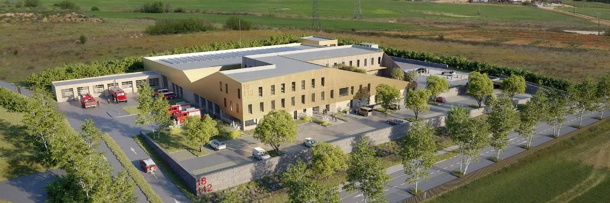 Centre de secours du SDIS 34 | Béziers (34) - Logo