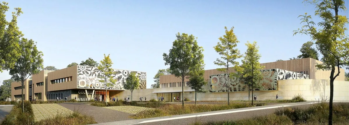 Collège et Gymnase du Larzac | La Cavalerie (12) - Logo