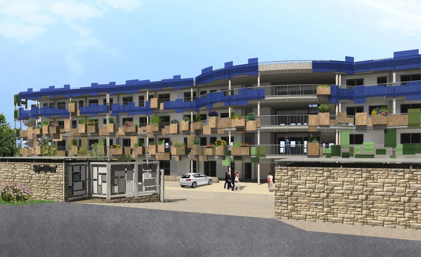 Immeuble tertiaire Synbios | Montpellier (34) - Logo