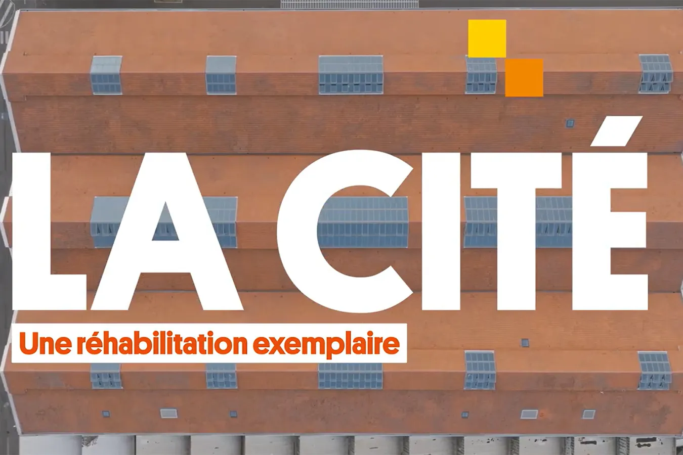 VIDEO BÂTIBUZZ "La Cité", une réhabilitation exemplaire en Occitanie | Toulouse (31) - Logo