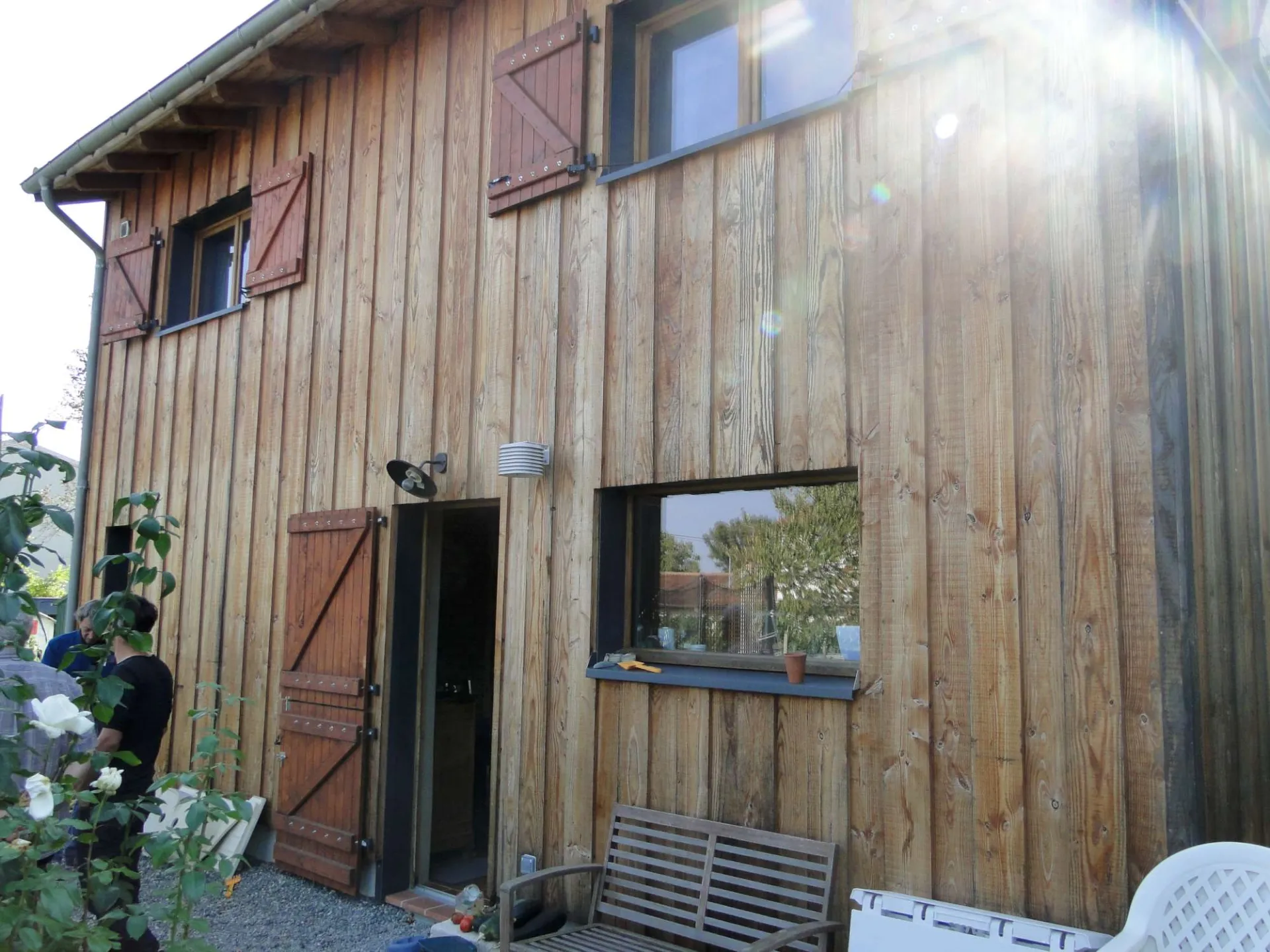 Maison individuelle ossature bois remplissage terre-paille | L'Union (31) - Logo