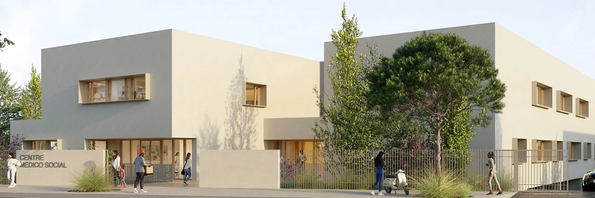 Centre médico-social | Villeneuve-lès-Avignon (30) - Logo