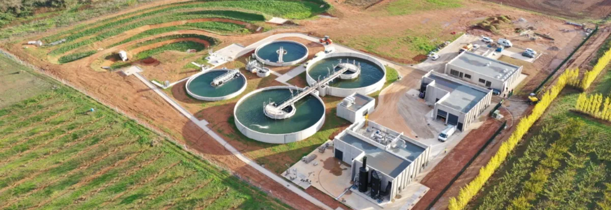 Bureaux de la station d'épuration | Saint-Gilles (30) - Logo