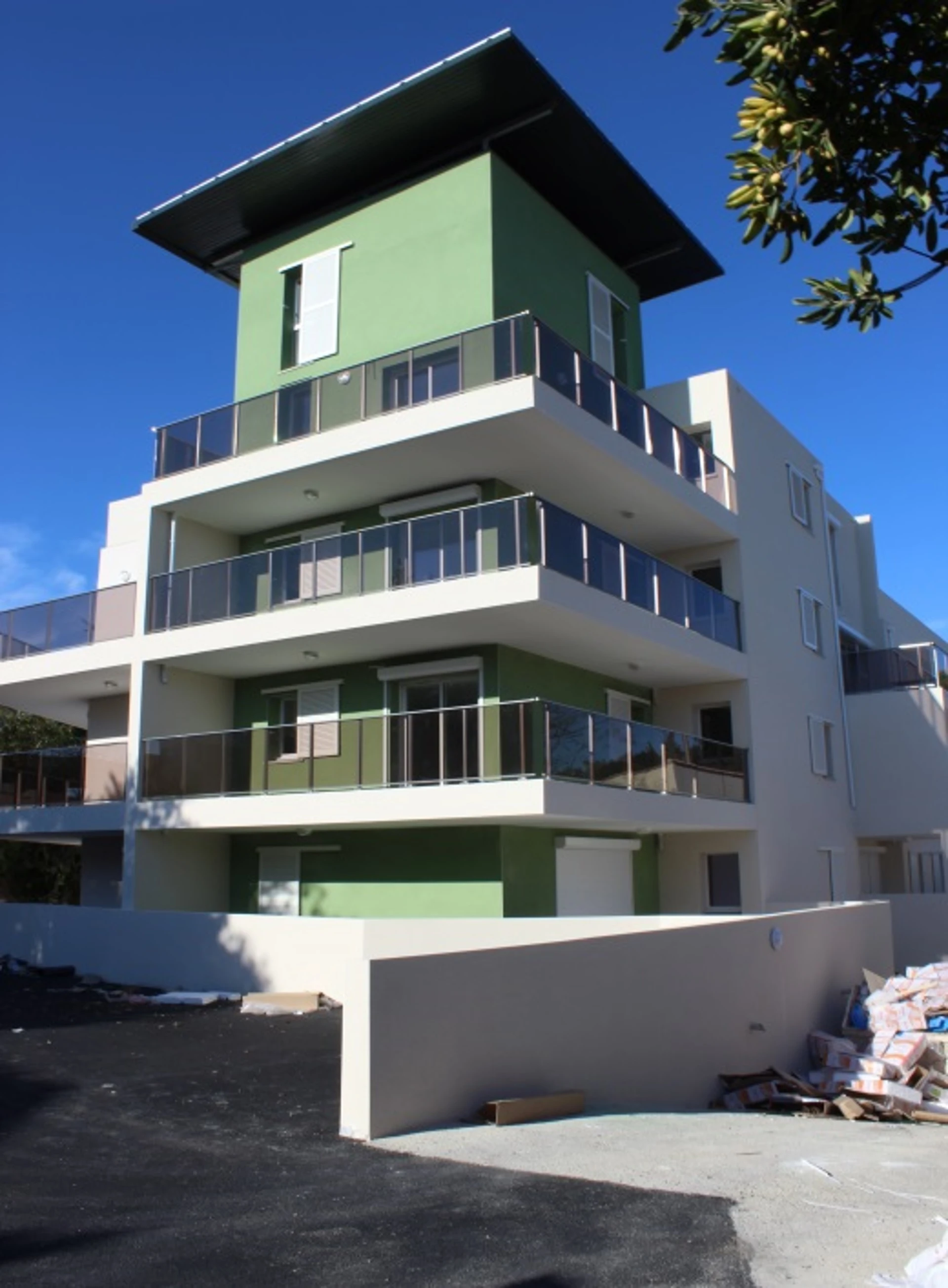 Bâtiment terminé