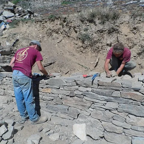 Image mur en pierre sèche formation ABPS
