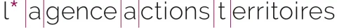 Logo de L'AGENCE ACTIONS TERRITOIRES