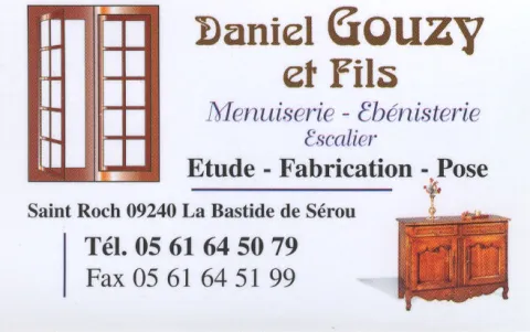 Logo de MENUISERIE DANIEL GOUZY