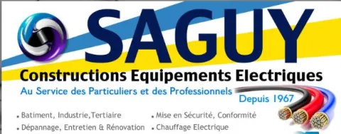 Logo de SAGUY CONSTRUCTIONS ET ÉQUIPEMENTS ÉLECTRIQUES