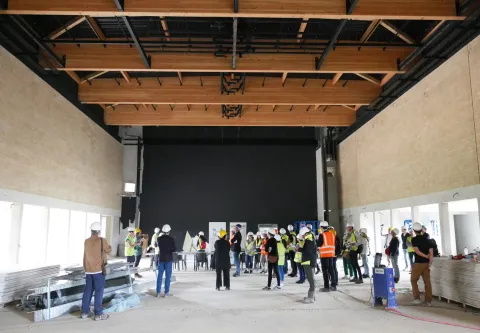 Retour sur | Visite du chantier BDO du Pôle Socio-Culturel à Venerque (31)