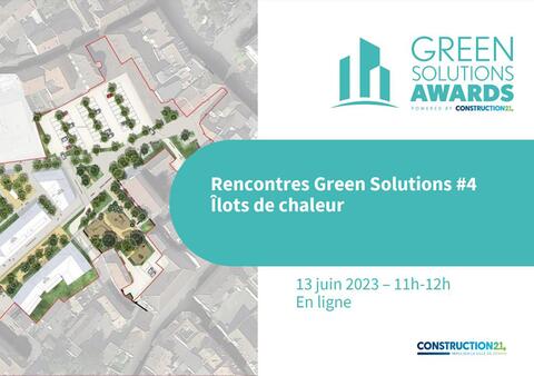 Replay : Stop à la surchauffe : adapter la ville et les bâtiments aux Îlots de Chaleur Urbains | Construction 21