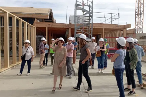 Retour sur | Visite BDO du chantier du groupe scolaire Rosa Bonheur à Aucamville (31)