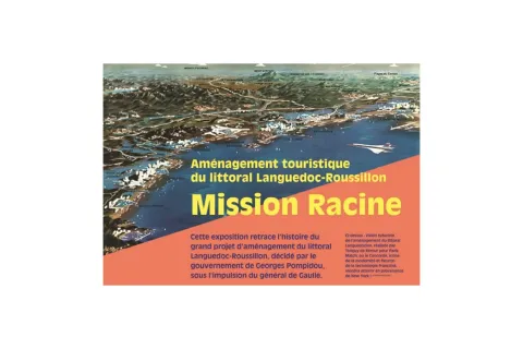 Exposition "Mission Racine, à l’origine des stations littorales" | Les CAUE d'Occitanie