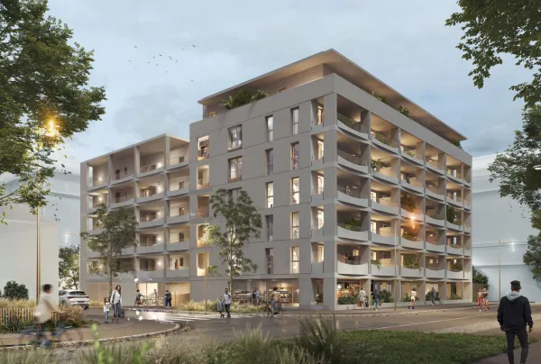 Perspective résidence Inflorescences