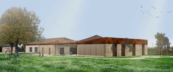 Groupe scolaire intercommunal | Prudhomat (46) - Logo