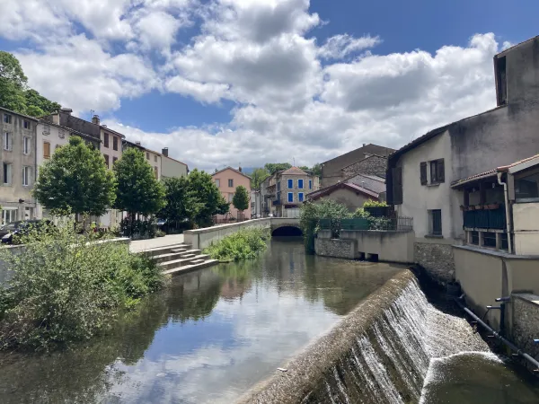 La requalification du quartier Secoustous et la réouverture de la rivière Pipié à Lavelanet (09)  - Logo