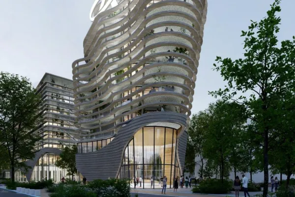 Siège départemental du Crédit Agricole - Bâtiment Le Sillon | Montpellier (34) - Logo