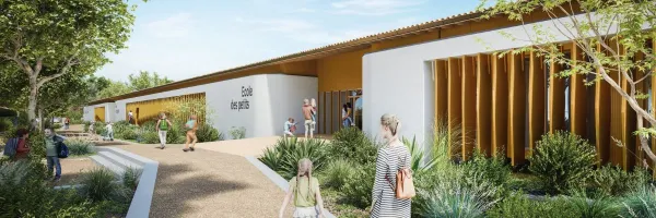 Groupe scolaire | Cournonterral (34) - Logo