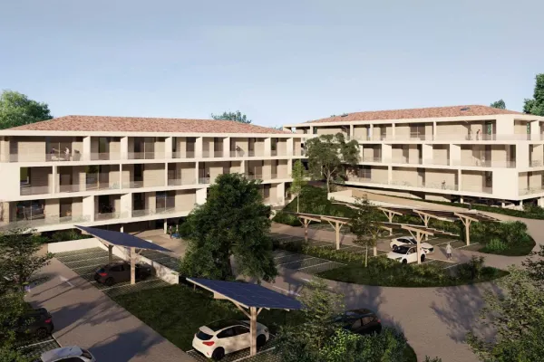 Bâtiments de bureaux réversibles Les Ecureuils | Montauban (82) - Logo