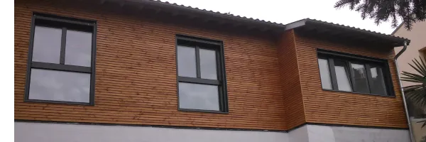 Rénovation-surélévation d'une maison individuelle au niveau passif | Toulouse (31) - Logo