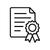 picto certificat
