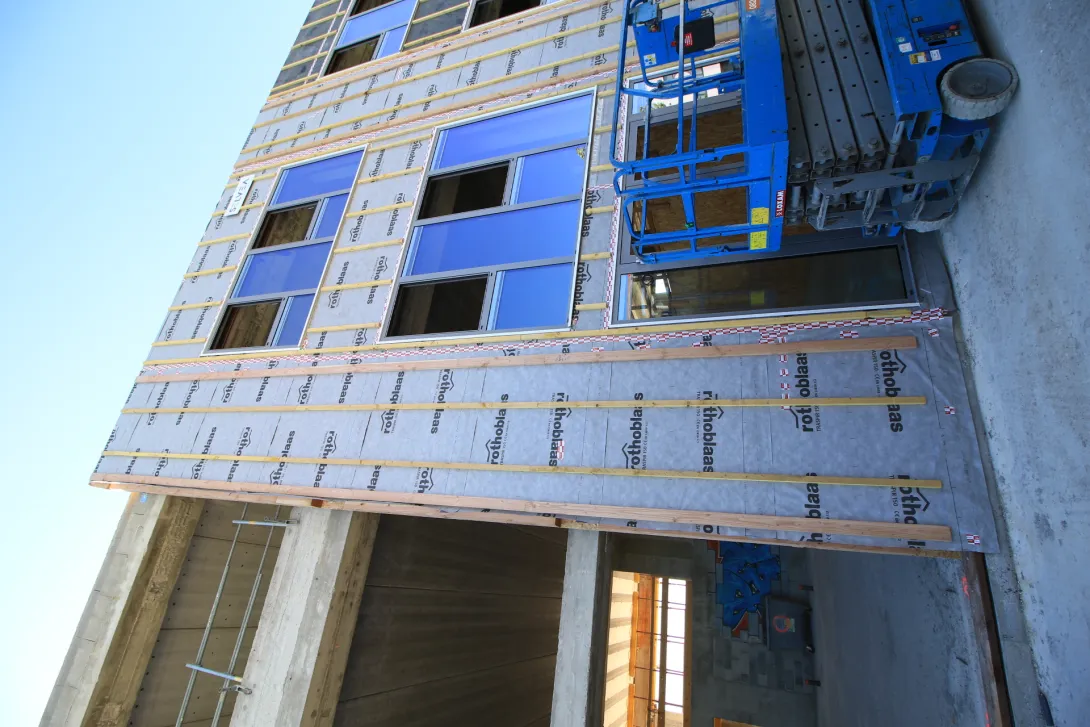 Visite du bâtiment INSPIRE, Rénovation BEPOS à Castelnau (34)