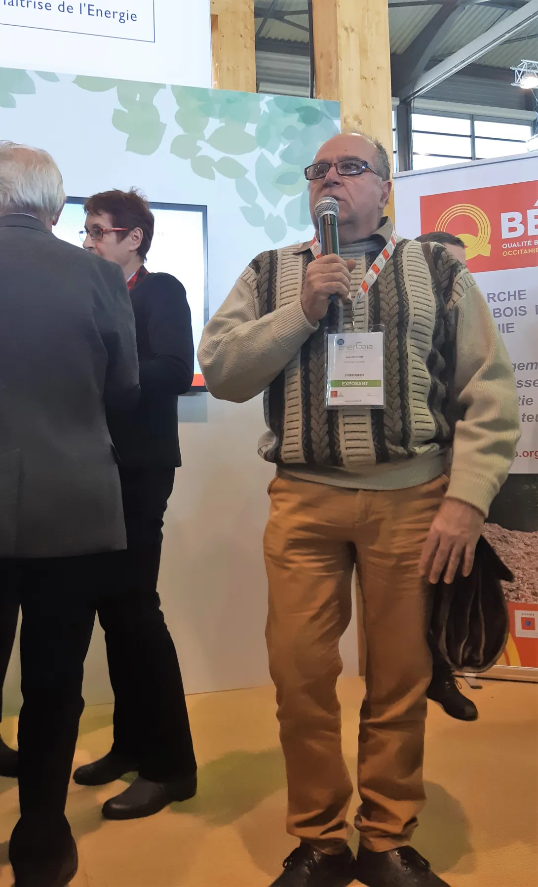 Discours d'Alain Marcom, Président de l'association, lors du premier anniversaire d'Envirobat Occitanie