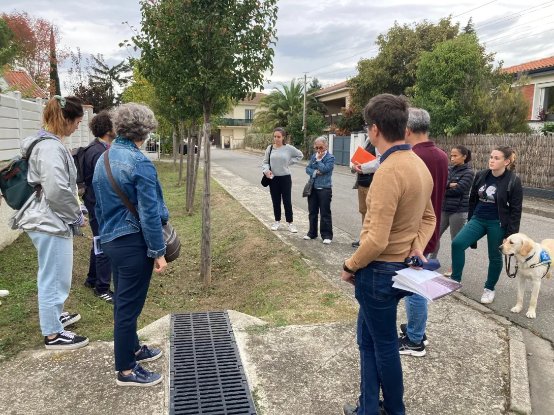 Noue paysagère rue Delacroix
