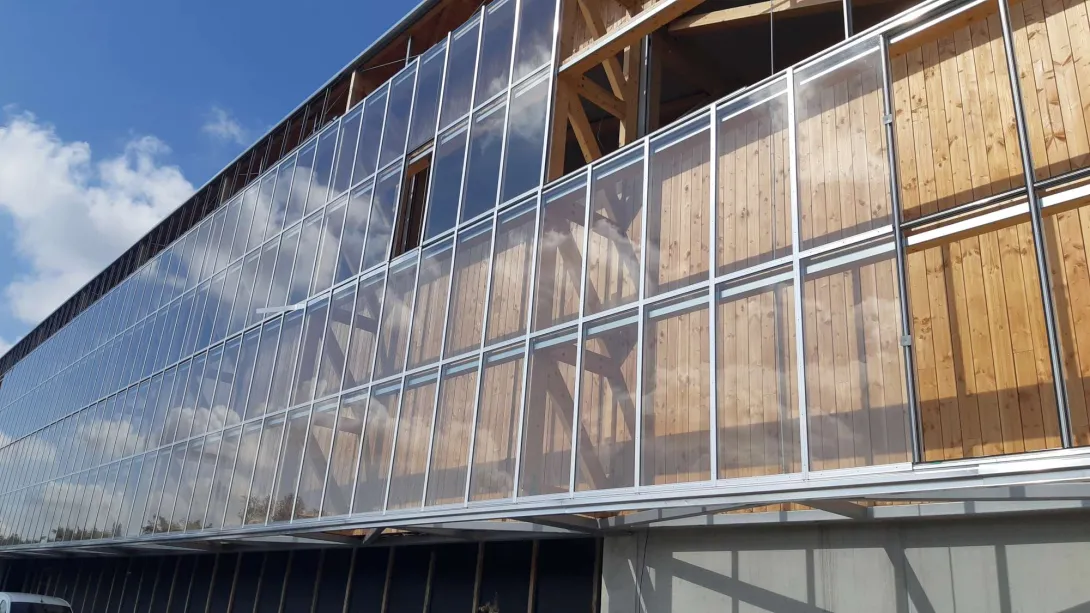 La façade sud pariétodynamique