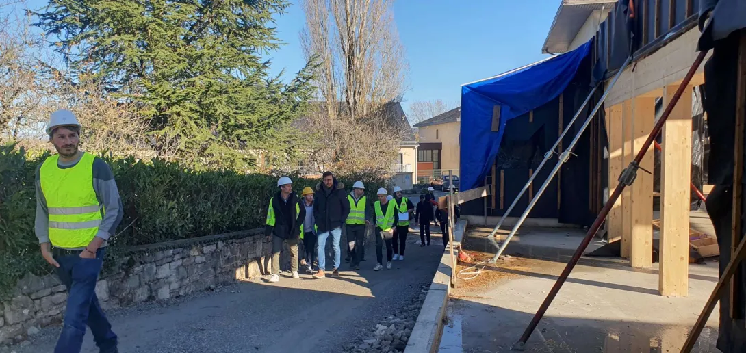 Chantier du PIMS à Laissac