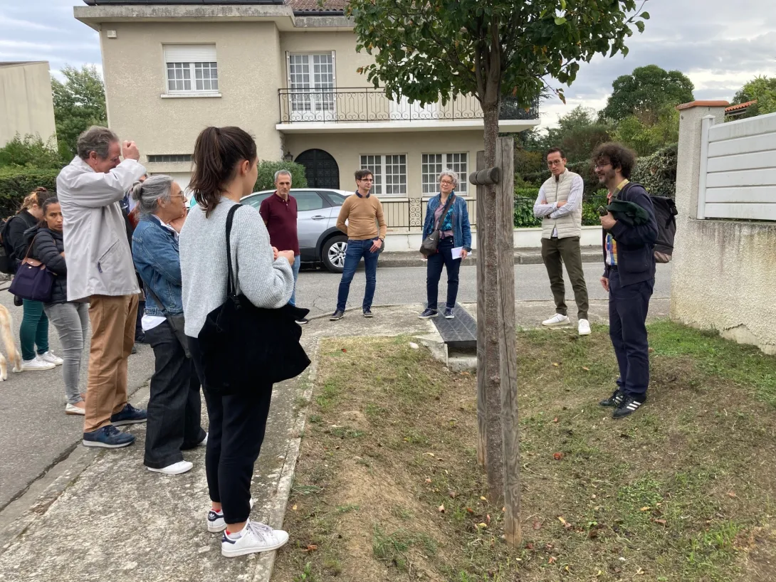 Noue paysagère rue Delacroix