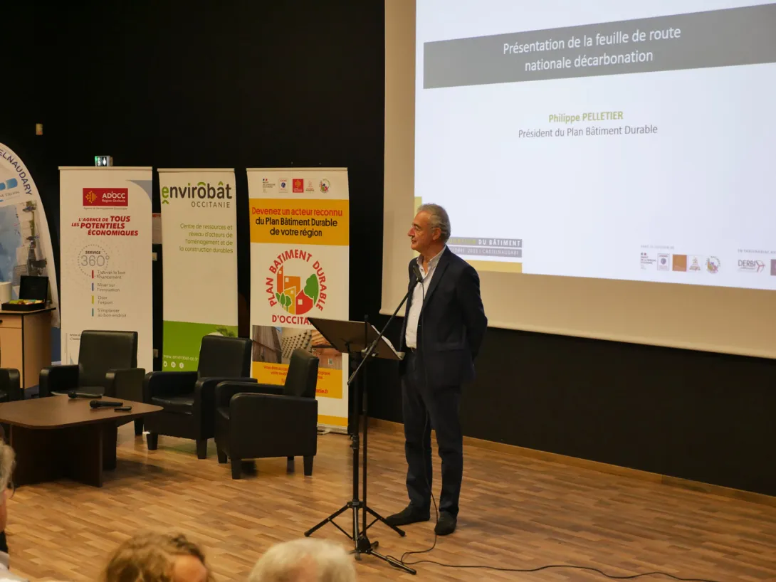 Intervention de Philippe PELLETIER, président du Plan Bâtiment Durable