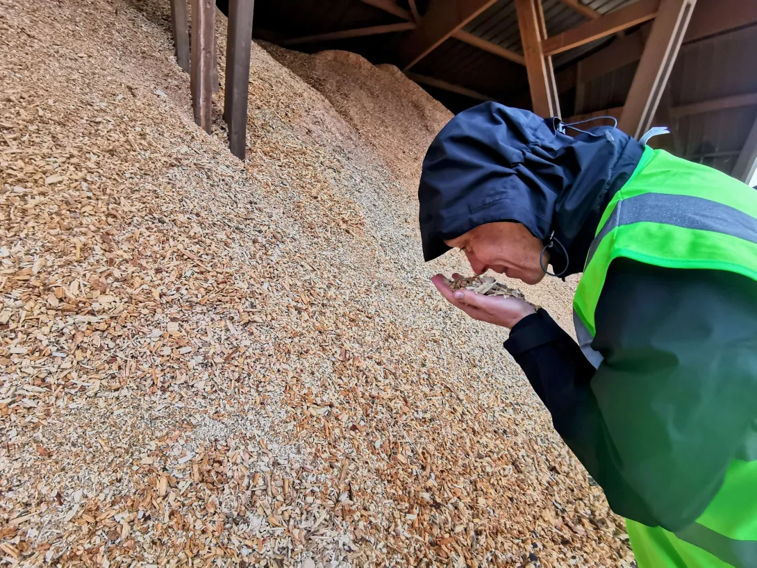 L'entreprise Granié produit aussi des plaquettes pour le chauffage