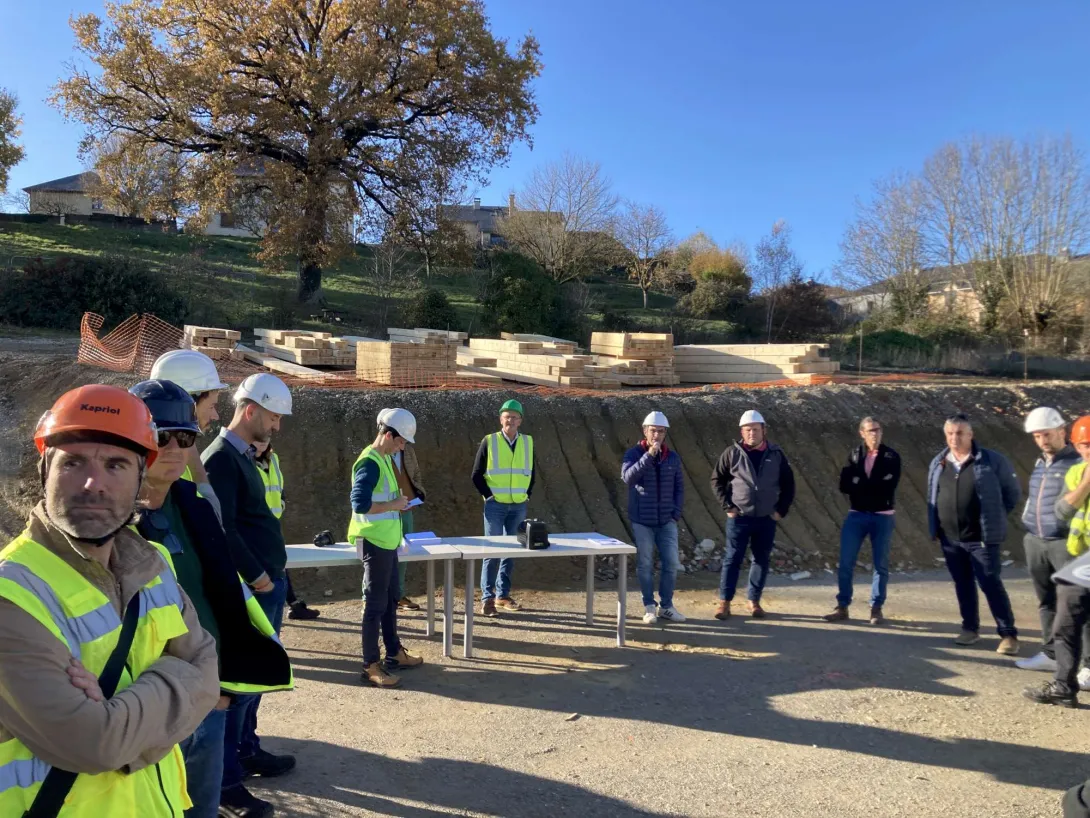 Chantier du PIMS à Laissac - Présentation par la MOA