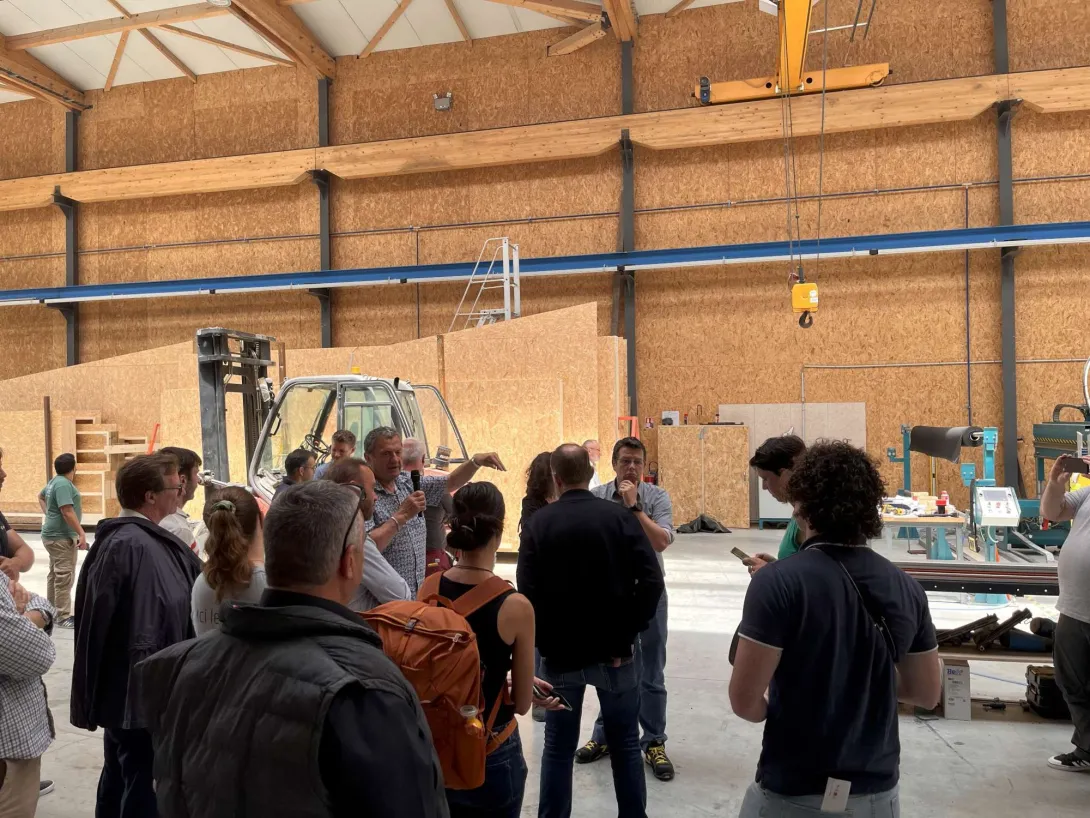 Maliges Construction Bois - Francis Maliges nous présente le nouvel outil de production