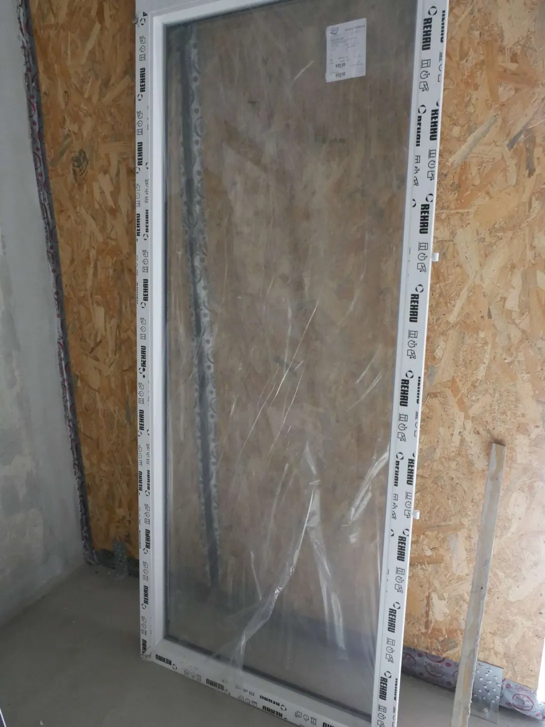 Fenêtre PVC côté intérieur