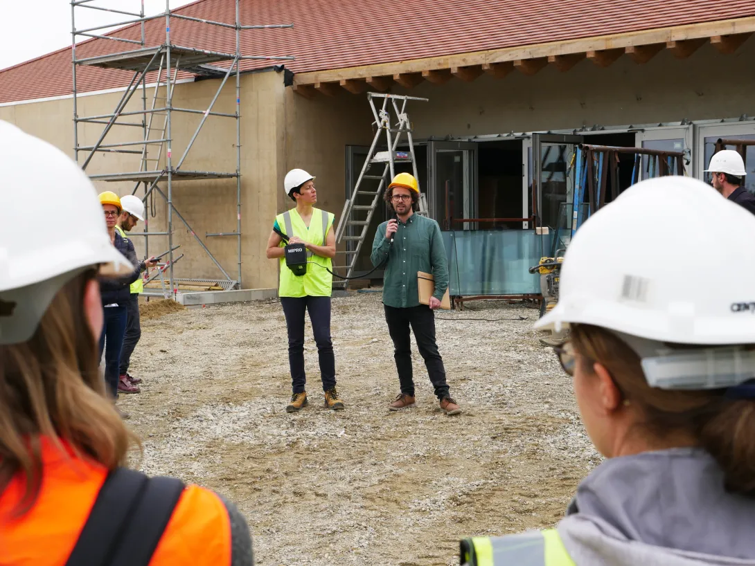 La présentation du projet par l'architecte