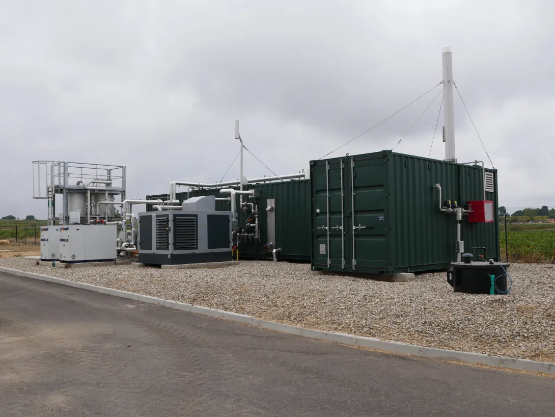 Installations permettant la transformation de biogaz en biométhane