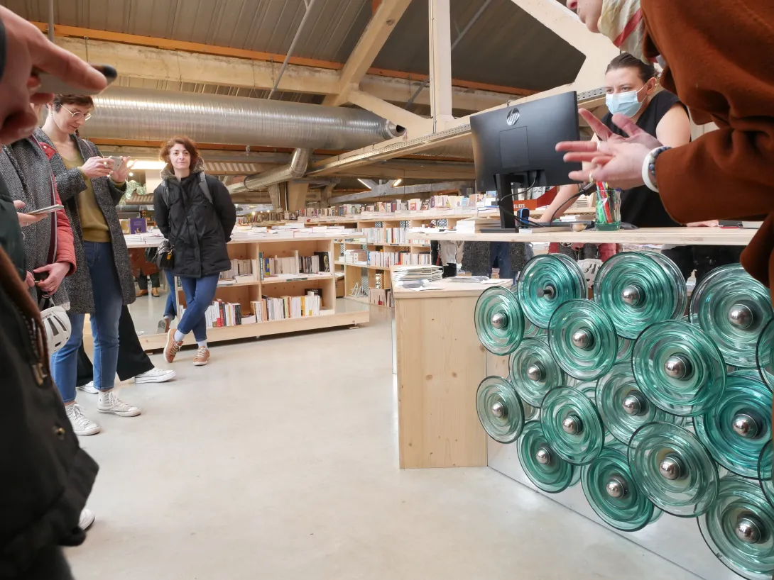 Librairie "L'autre Rive", Halles de la Cartoucherie, Toulouse