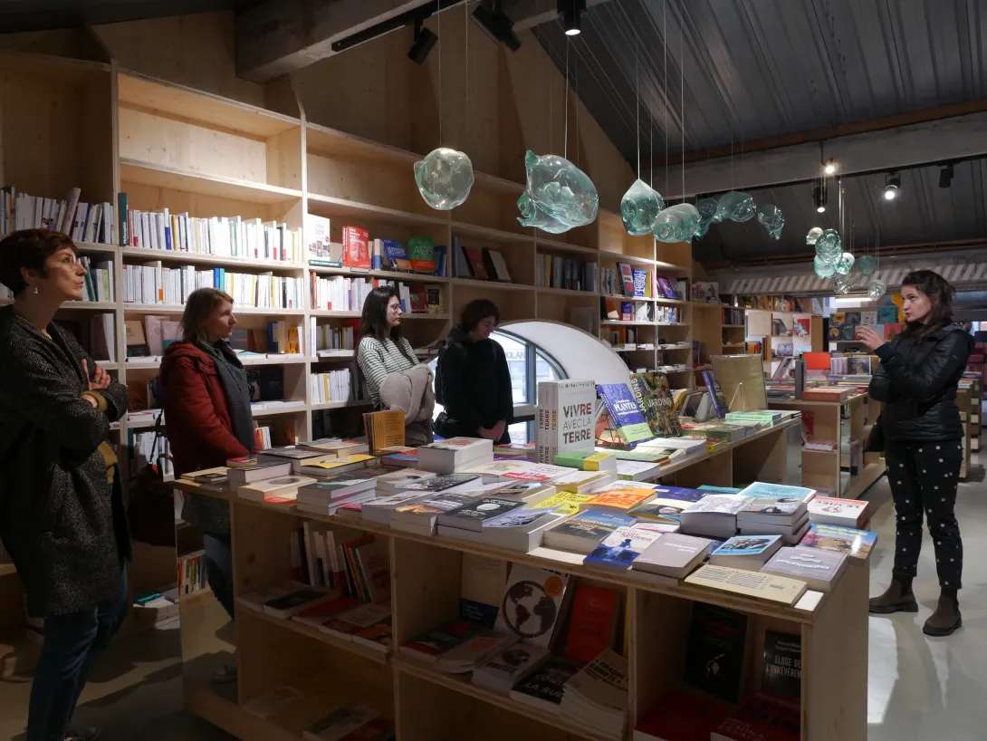 Librairie "L'autre Rive", Halles de la Cartoucherie, Toulouse