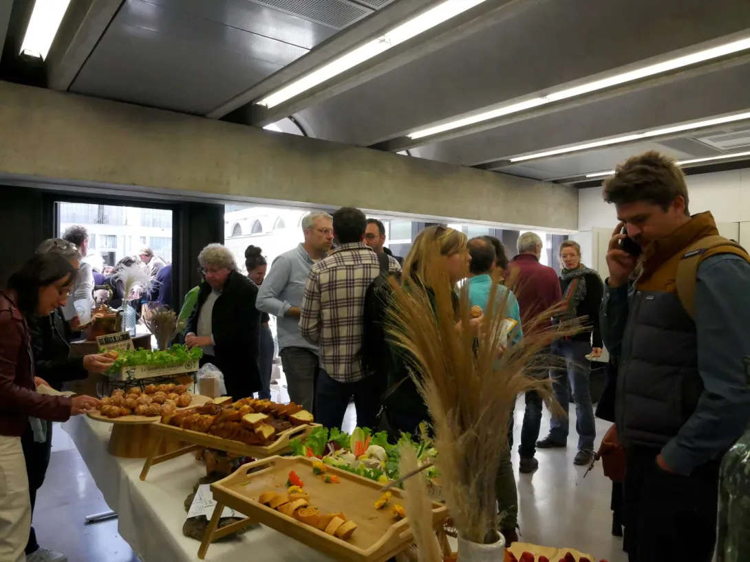 Le buffet a eu du succès